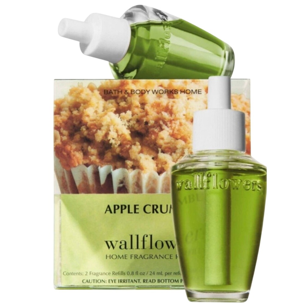 Bath and Body Works Wallflowers Apple Crumble Home Fragrance Refills 2 Pack